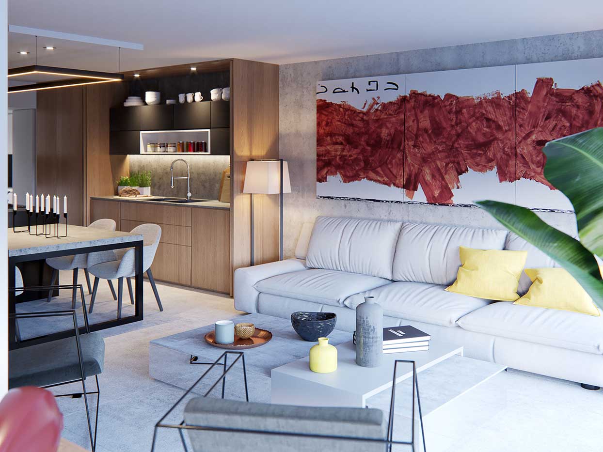 Bachelor Condo in Brickell - Eolo Designs